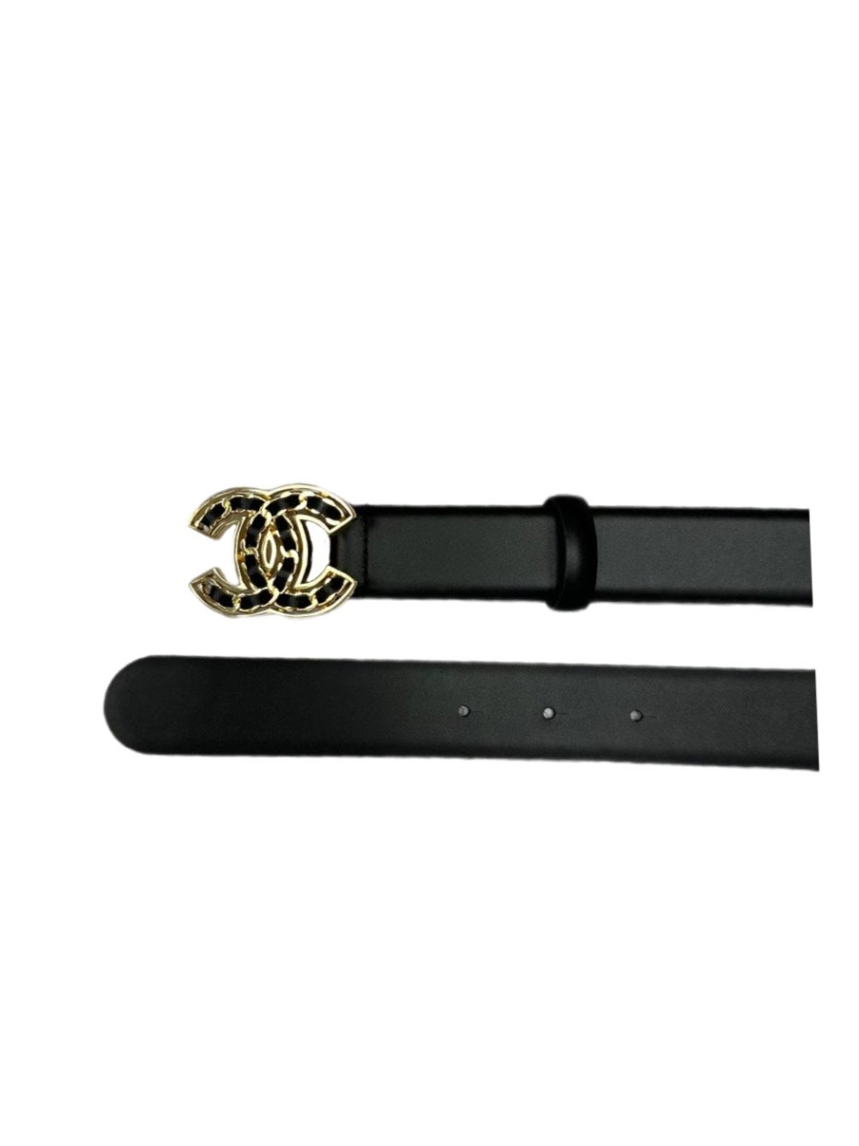 Ремень Chanel с логотипом